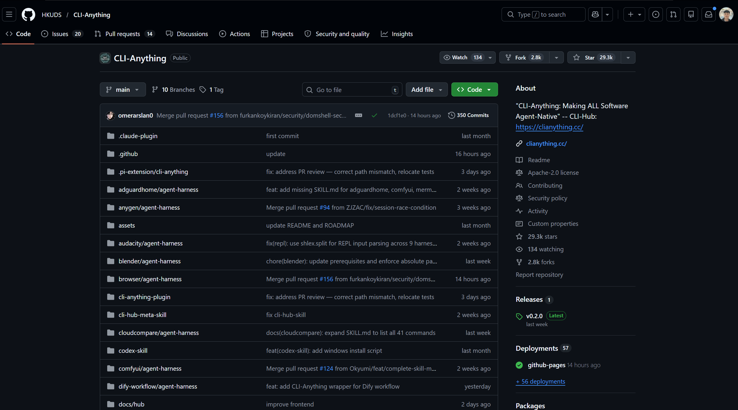 CLI-Anything Github Repository